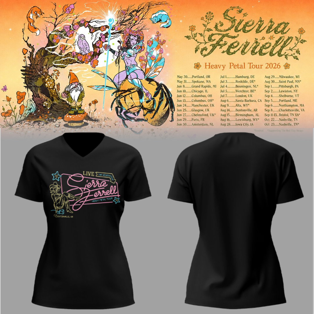 Limited Edition Heavy Petal Tour 2026 in Bentonville,AR Shirt