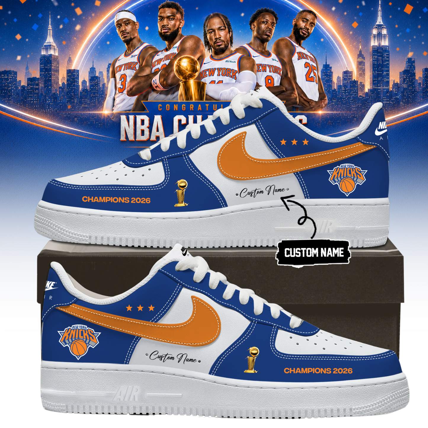 New York Knicks Champions Shoes
