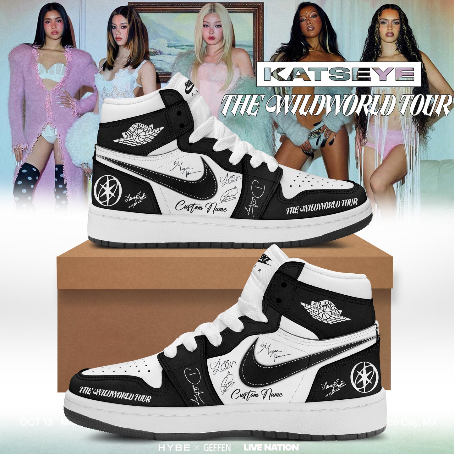 KATSEYE THE WILDWORLD TOUR Shoes 1