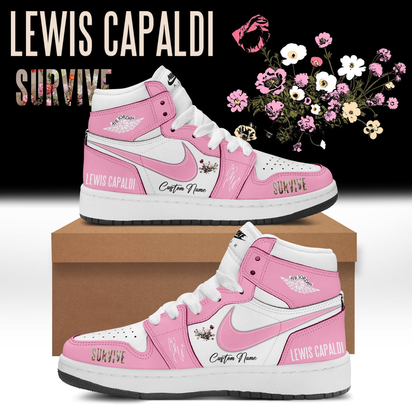 .Lewis Capaldi Tour 2026 – Shoes