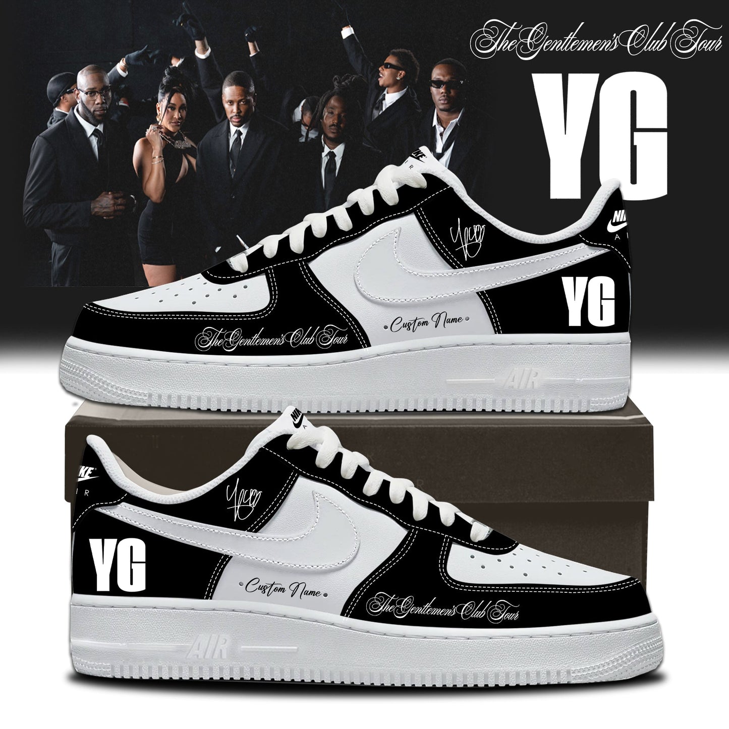,,.YG – “The Gentlemen’s Club” . Limited Edition Signature Shoes