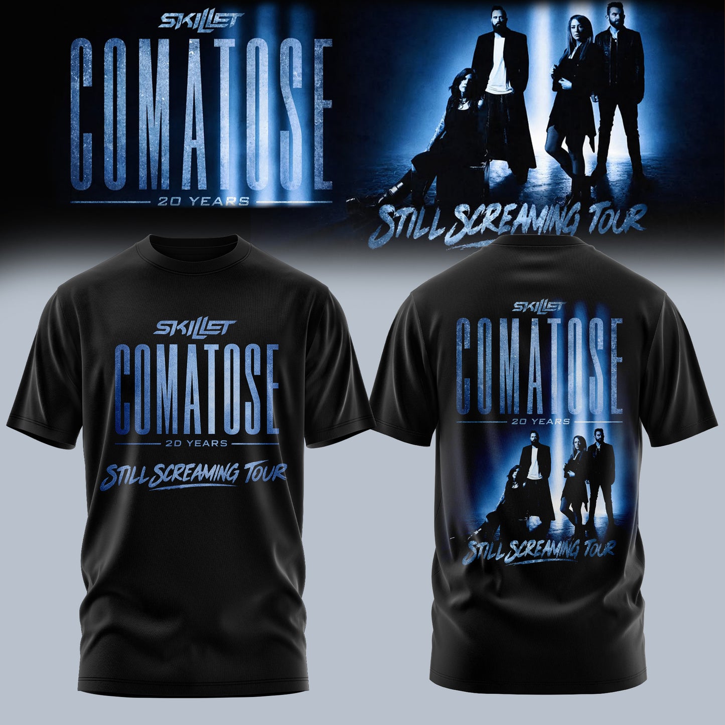 Comatose 20th Anniversary Tour 2026 Edition Tee