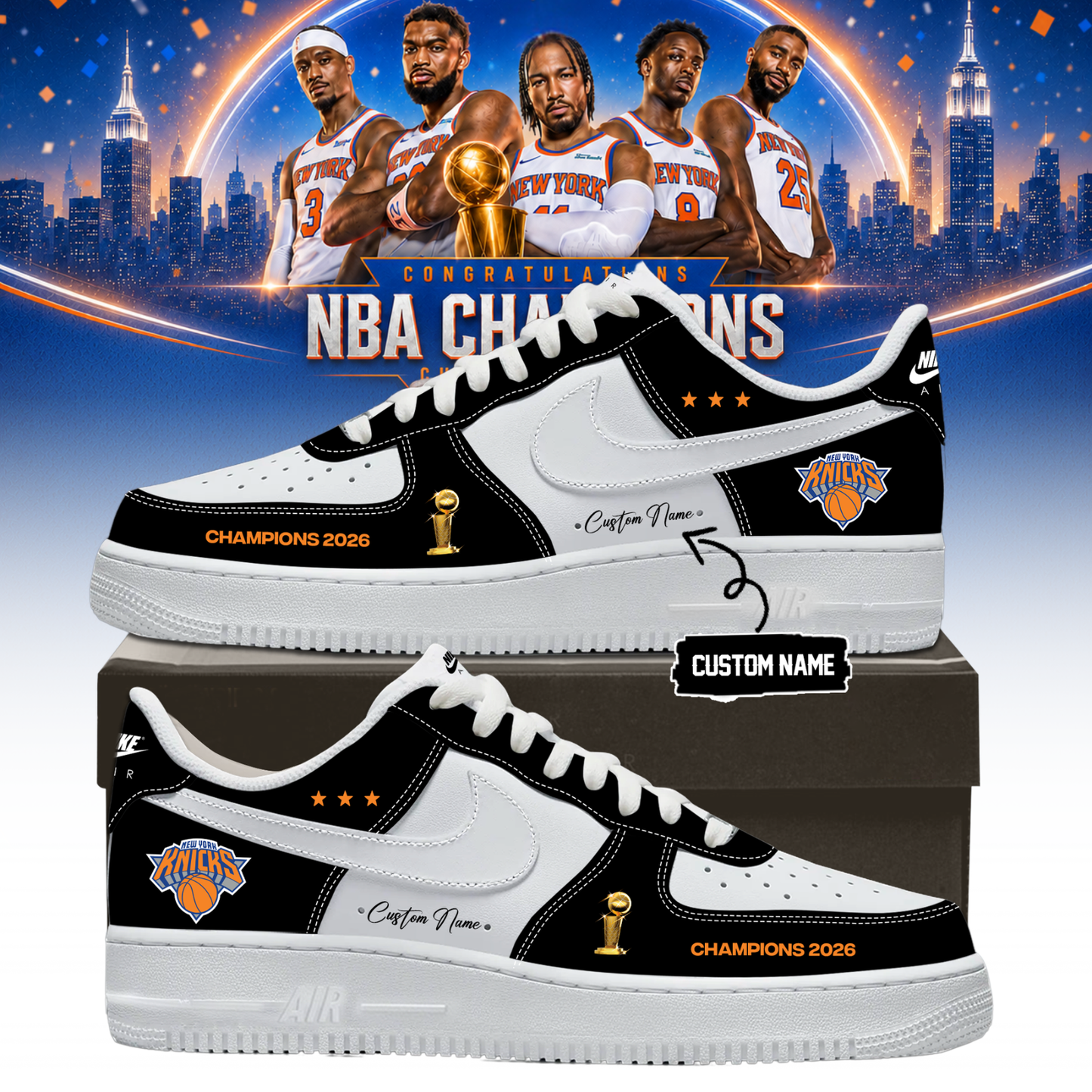 New York Knicks Champions Shoes