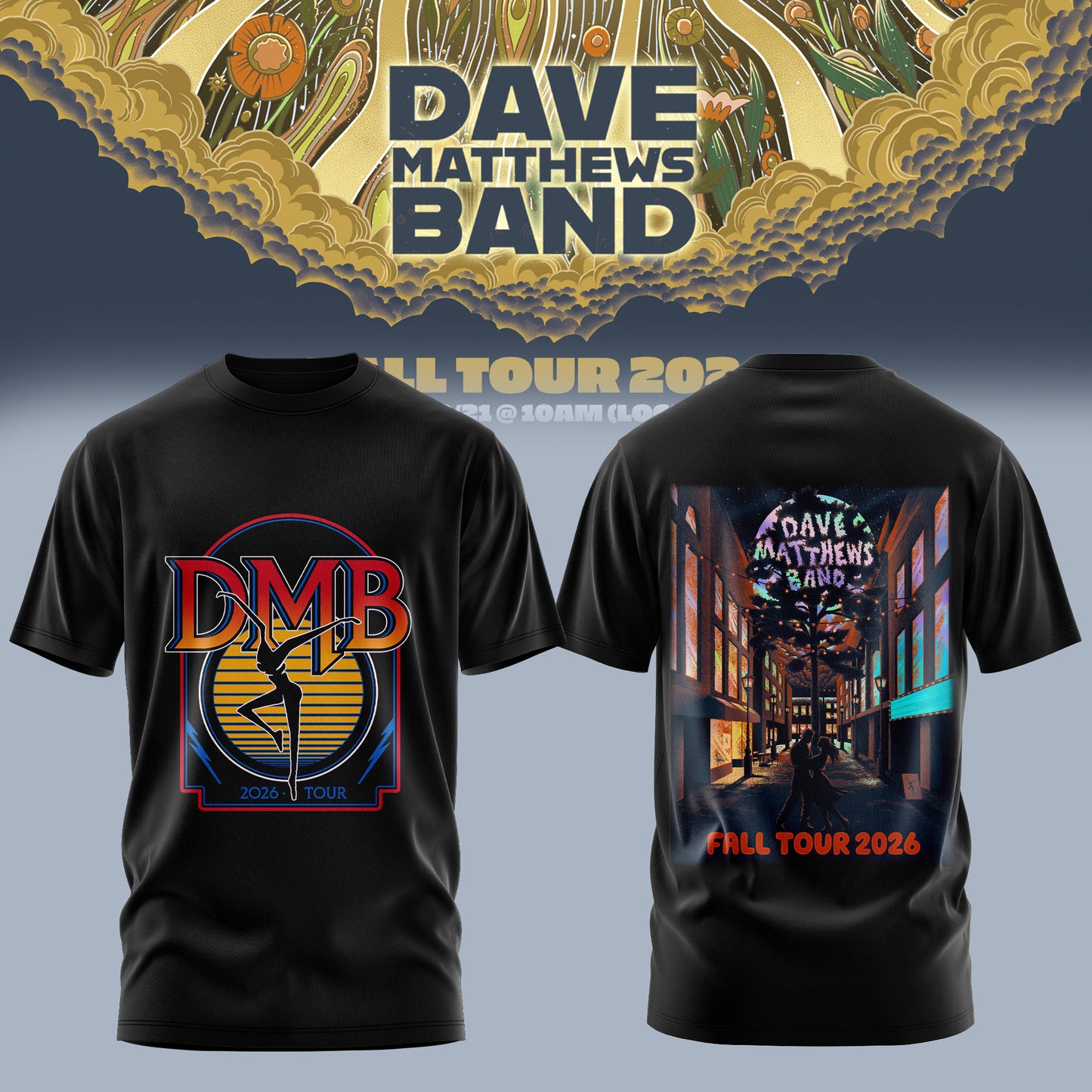 DAVE MATTHEWS BAND — FALL TOUR 2026 COLLECTION TEE