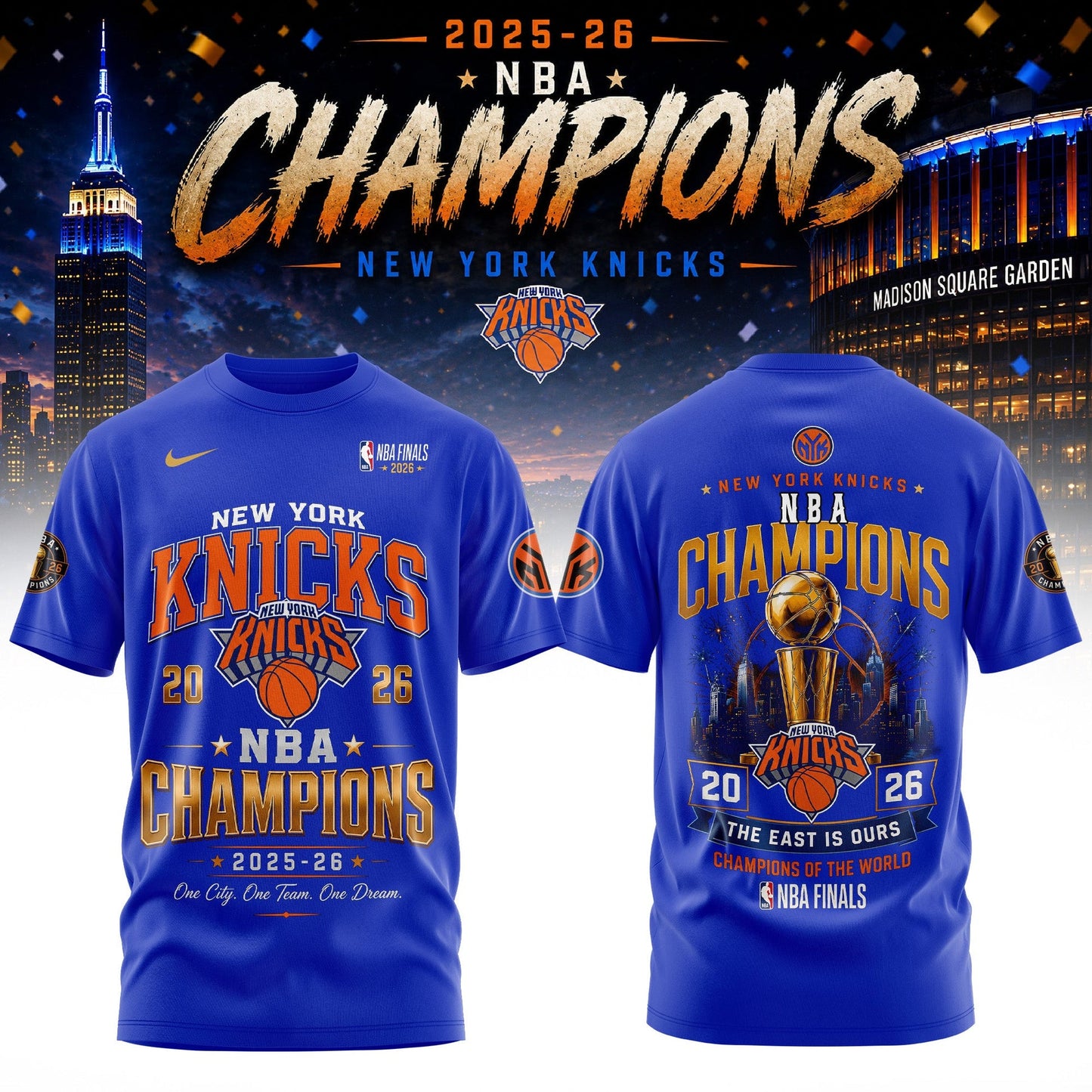 _ New York Knick 2026 Champions Tshirt