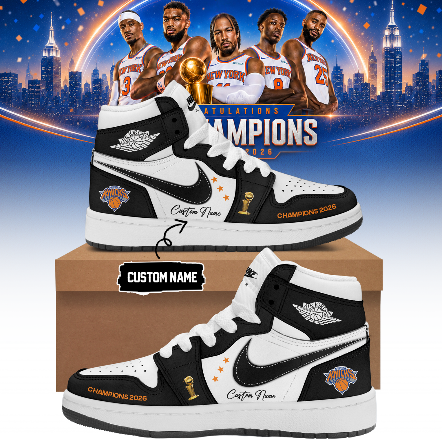 New York Knicks Champions Shoes