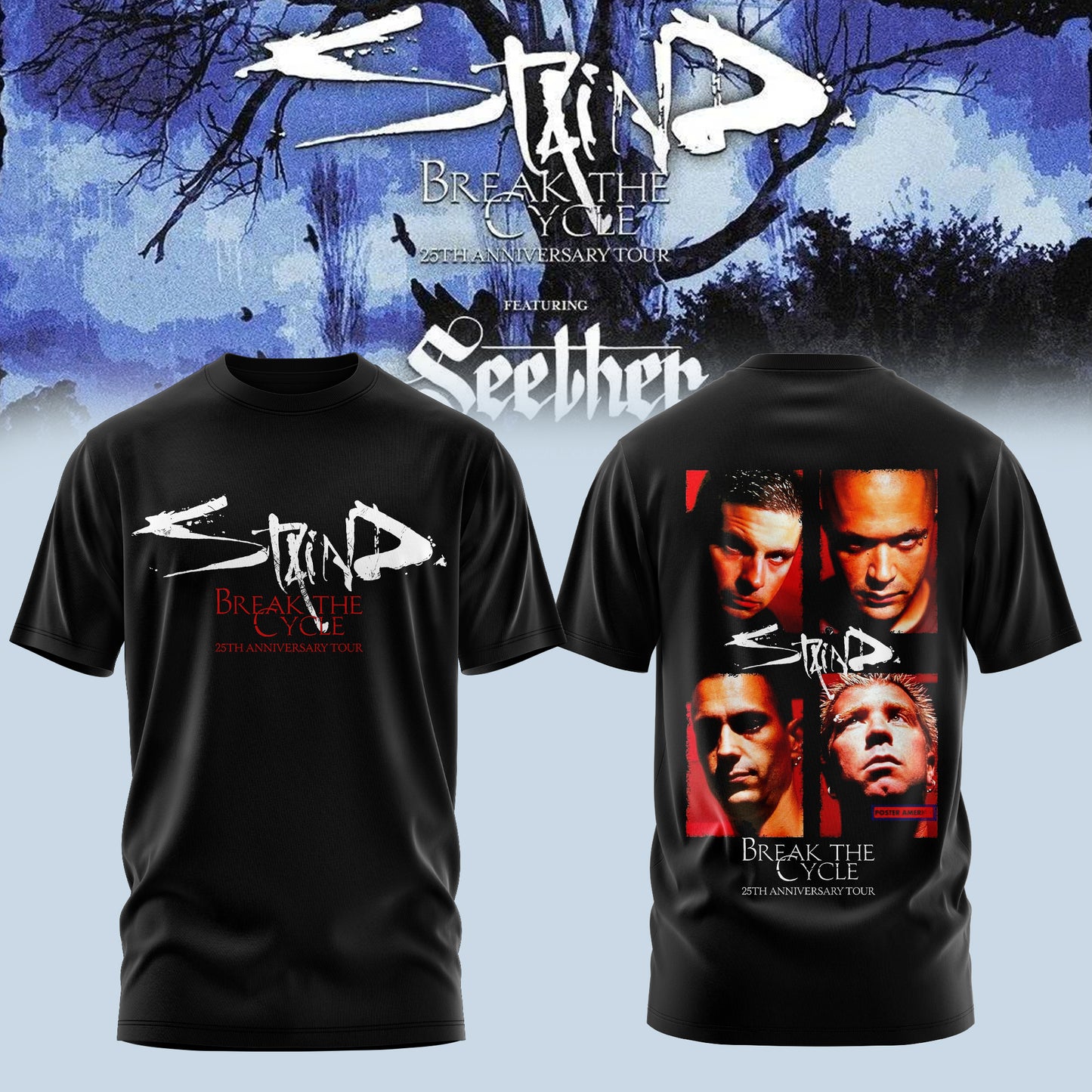 Break The Cycle 25th Anniversary Tour Limited T-Shirt