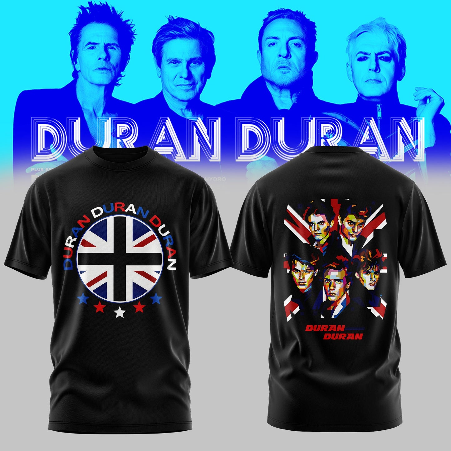 DURAN DURAN – UK & EU AUTUMN TOUR 2026 Limited T-Shirt