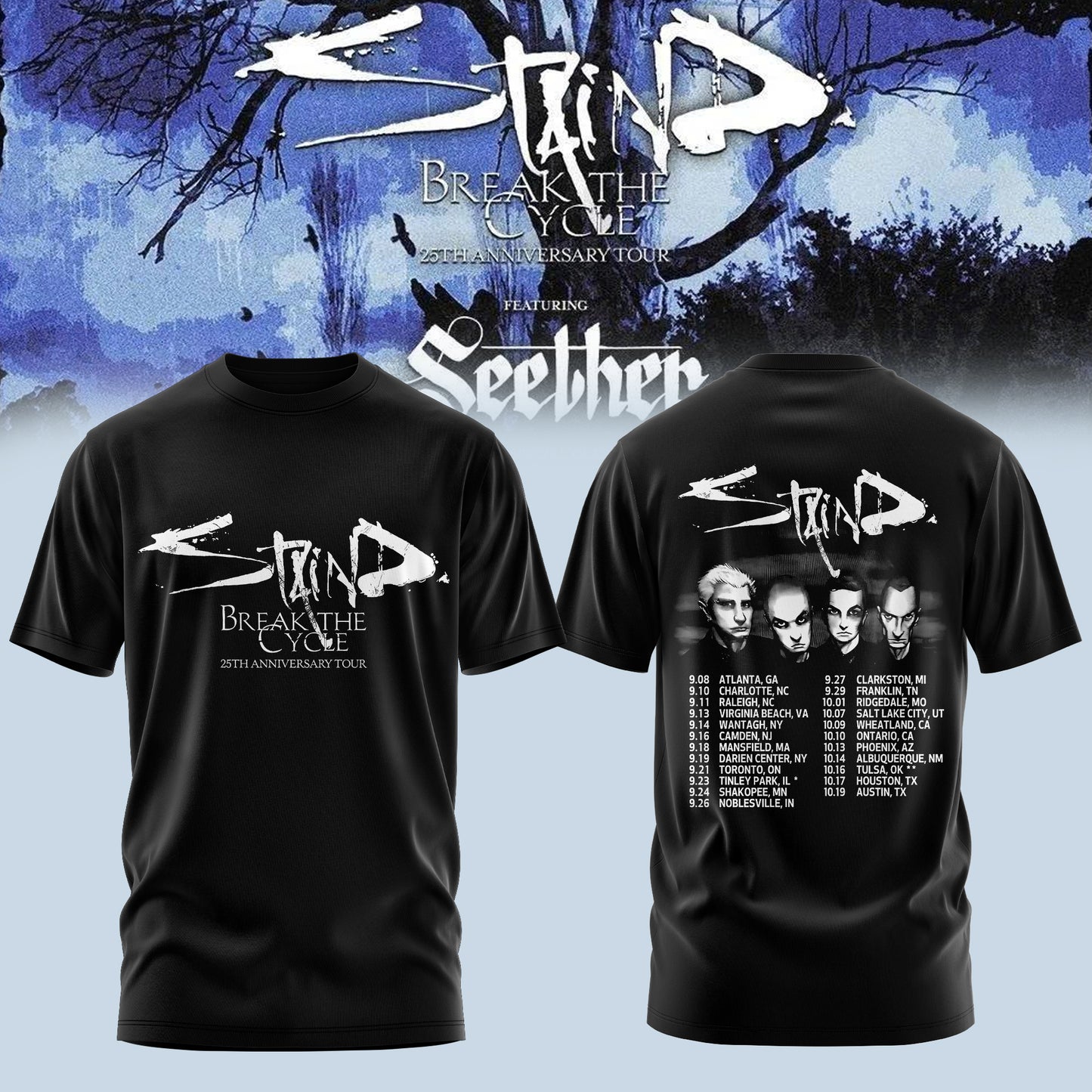 Break The Cycle 25th Anniversary Tour Limited T-Shirt