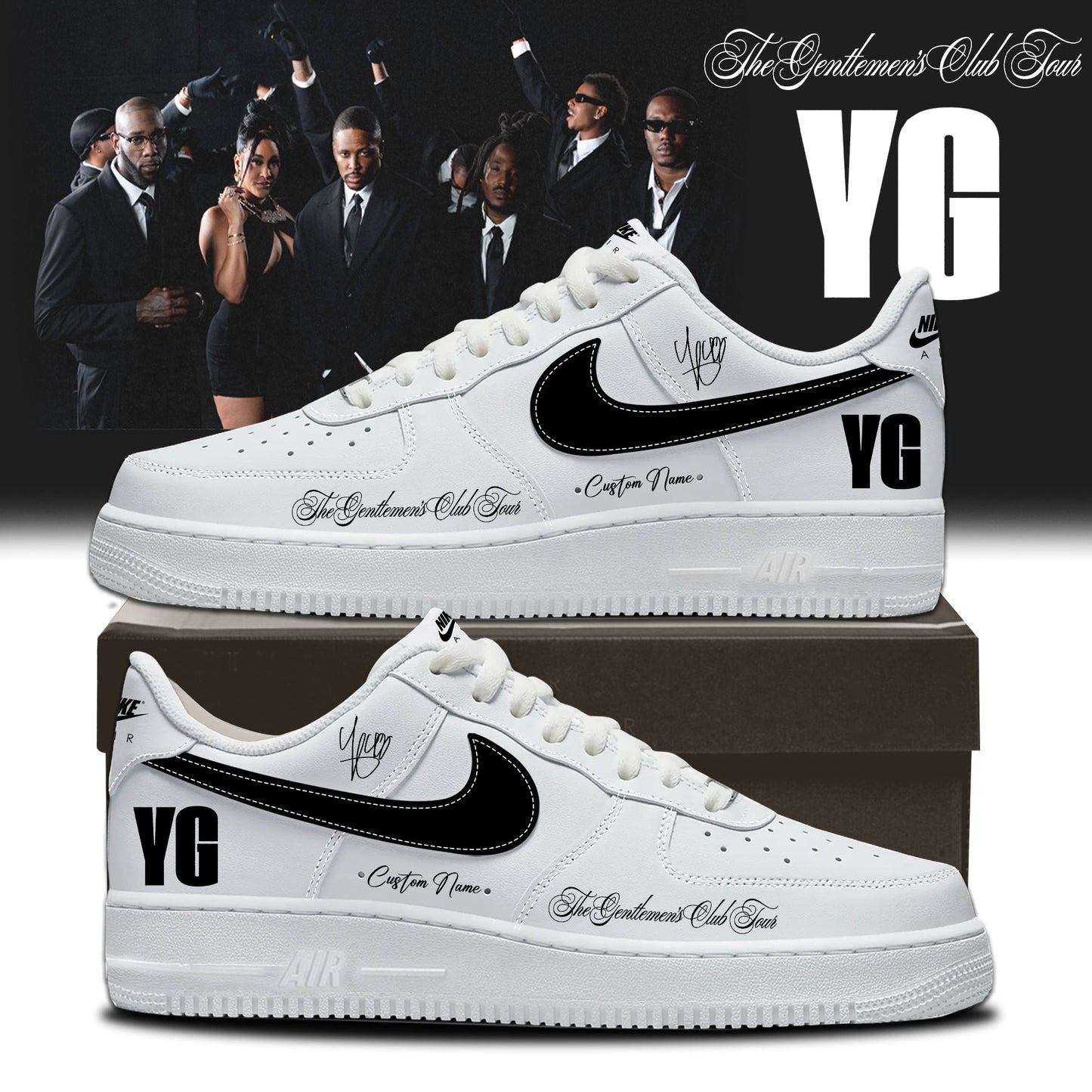 ,,.YG – “The Gentlemen’s Club” . Limited Edition Signature Shoes 2