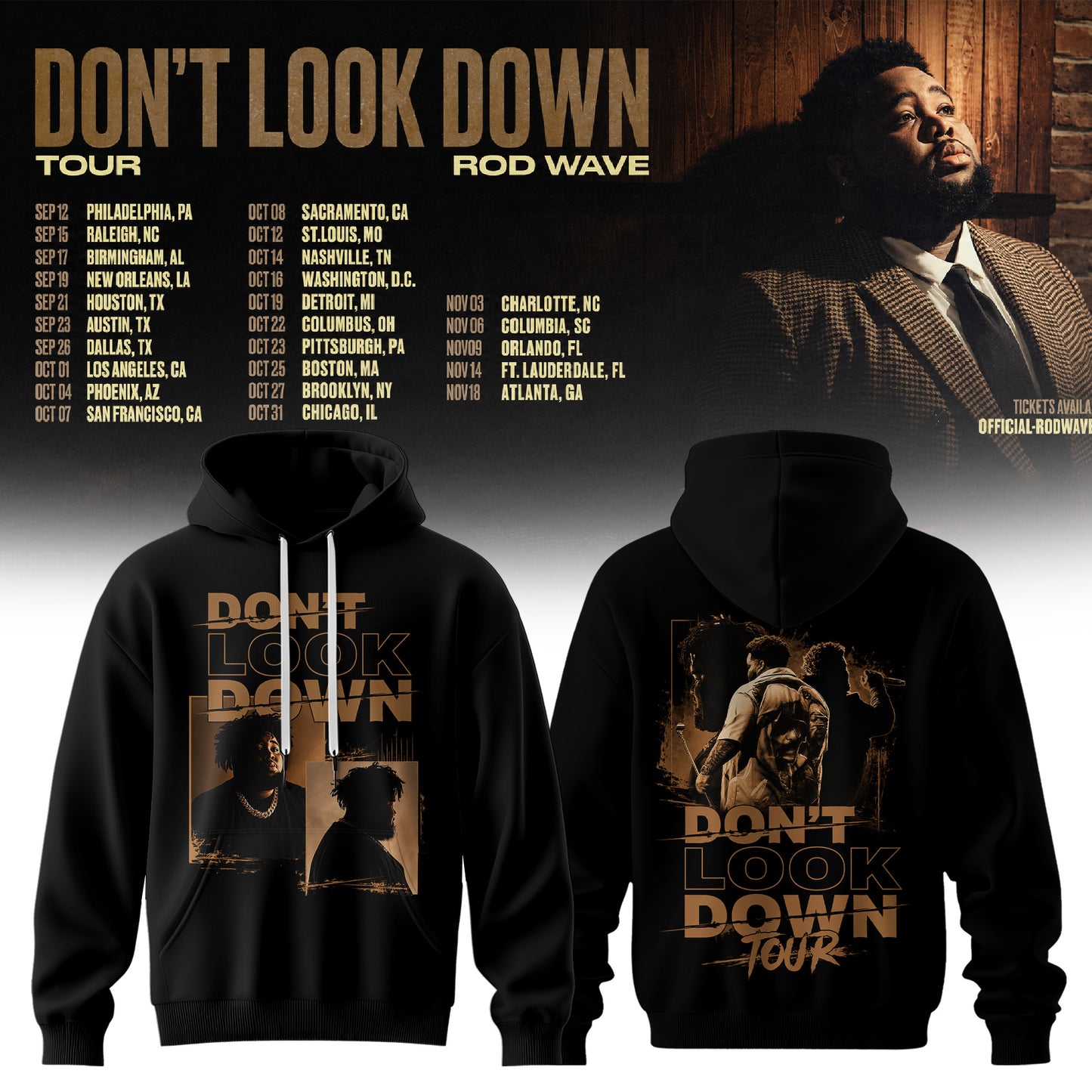 DON’T LOOK DOWN TOUR 2026 Edition Hoodie