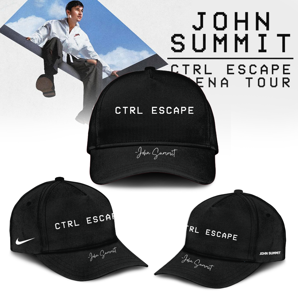 John Summit CTRL ESCAPE Signed Hoodie