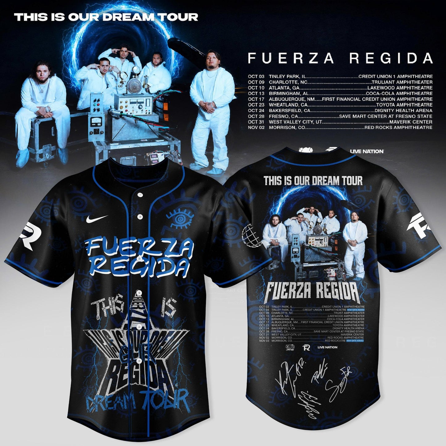 _ FUERZA REGIDA — THIS IS OUR DREAM TOUR JERSEY
