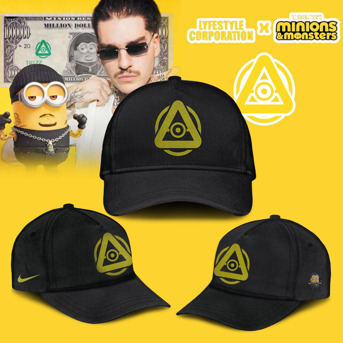 .LYFESTYLE CORPORATION X MINIONS & MONSTERS TShirt
