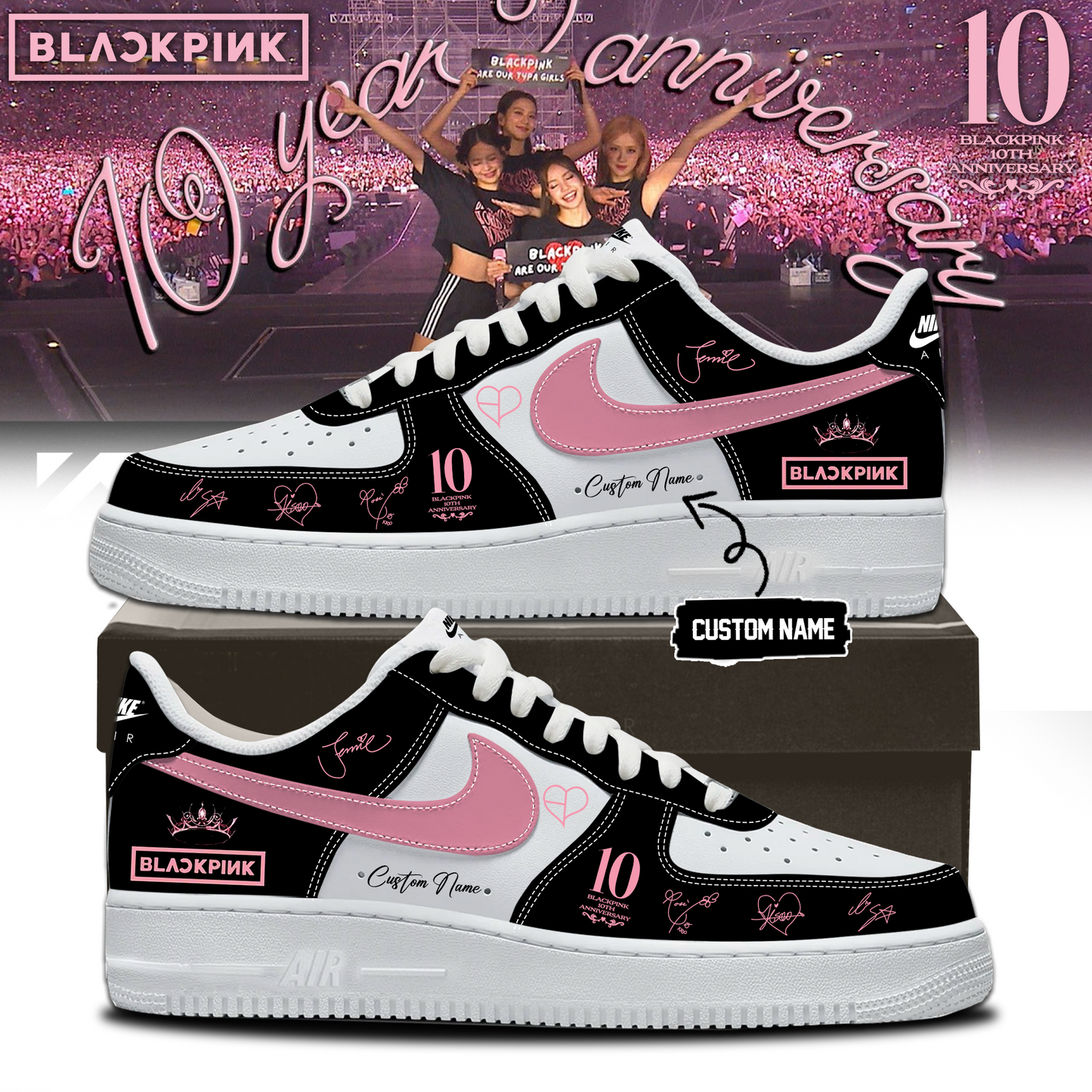 _.10TH ANNIVERSARY & COMEBACK EDITION Limited Edition Signature – Shoes 11