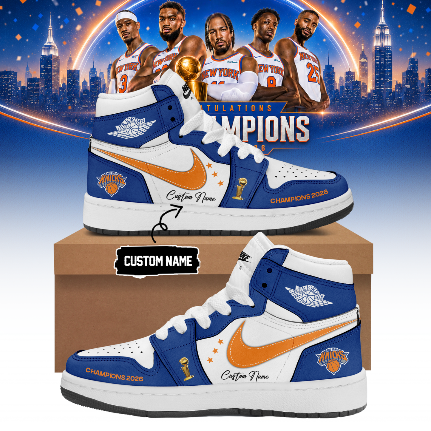 New York Knicks Champions Shoes