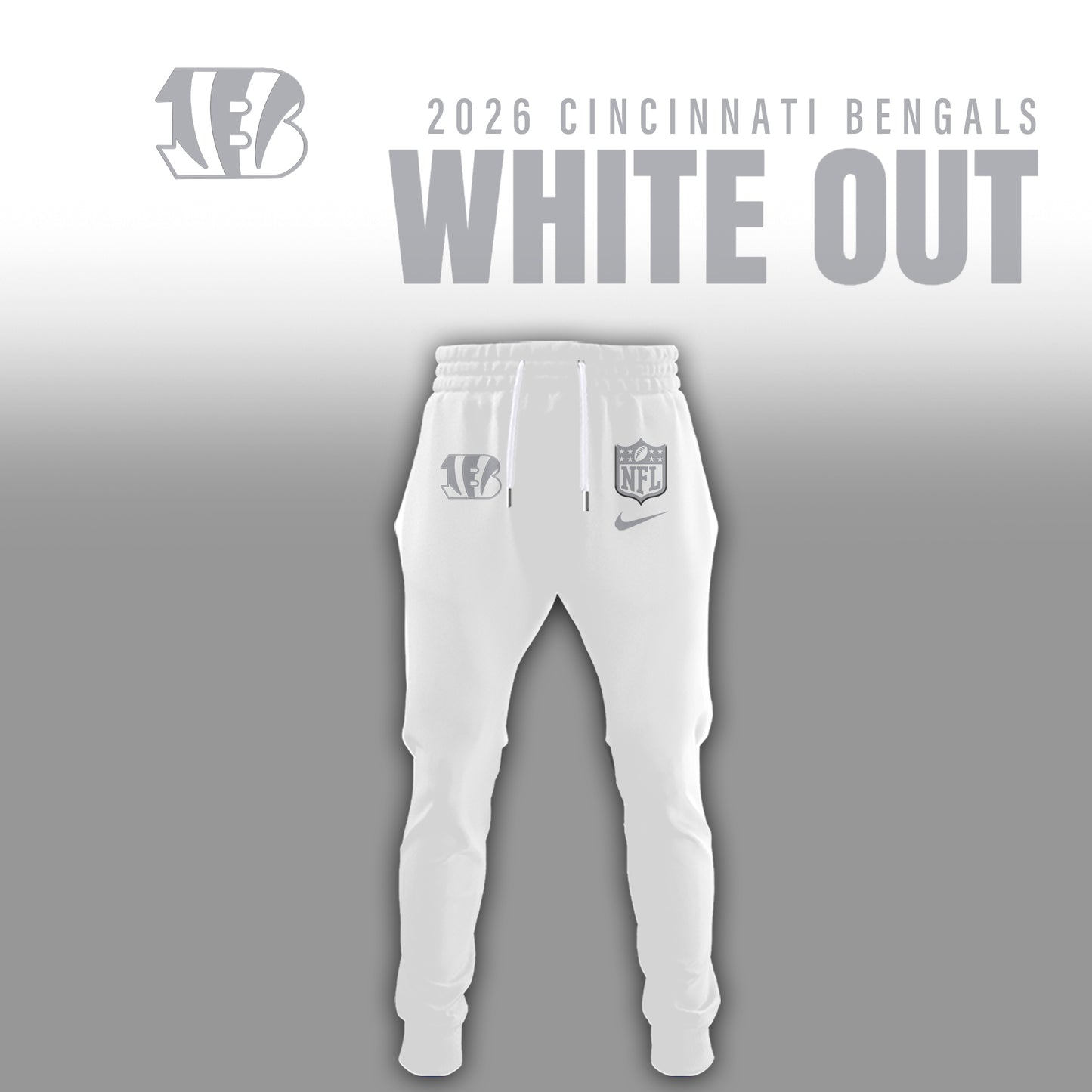 Cincinnati Bengals 2026 White Out Limited Edition Shirt
