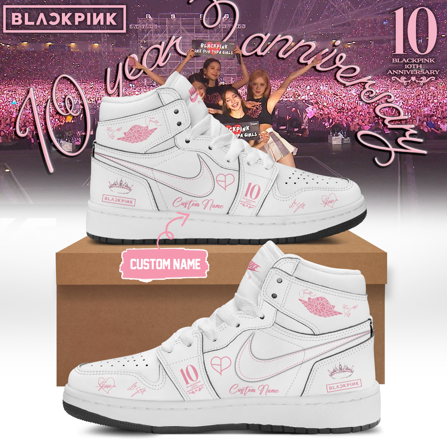 _.10TH ANNIVERSARY & COMEBACK EDITION Limited Edition Signature – Shoes 16