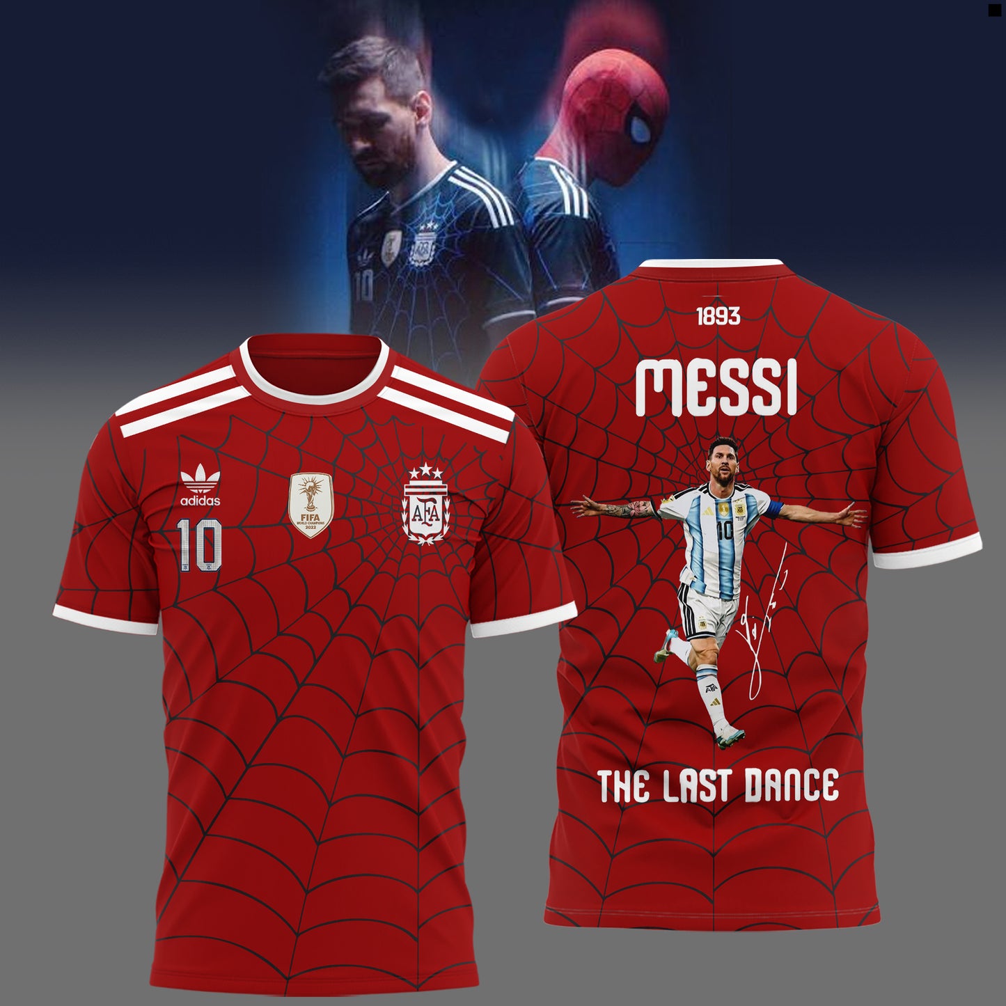Limited Edition Messi x Spider-Man Shirt