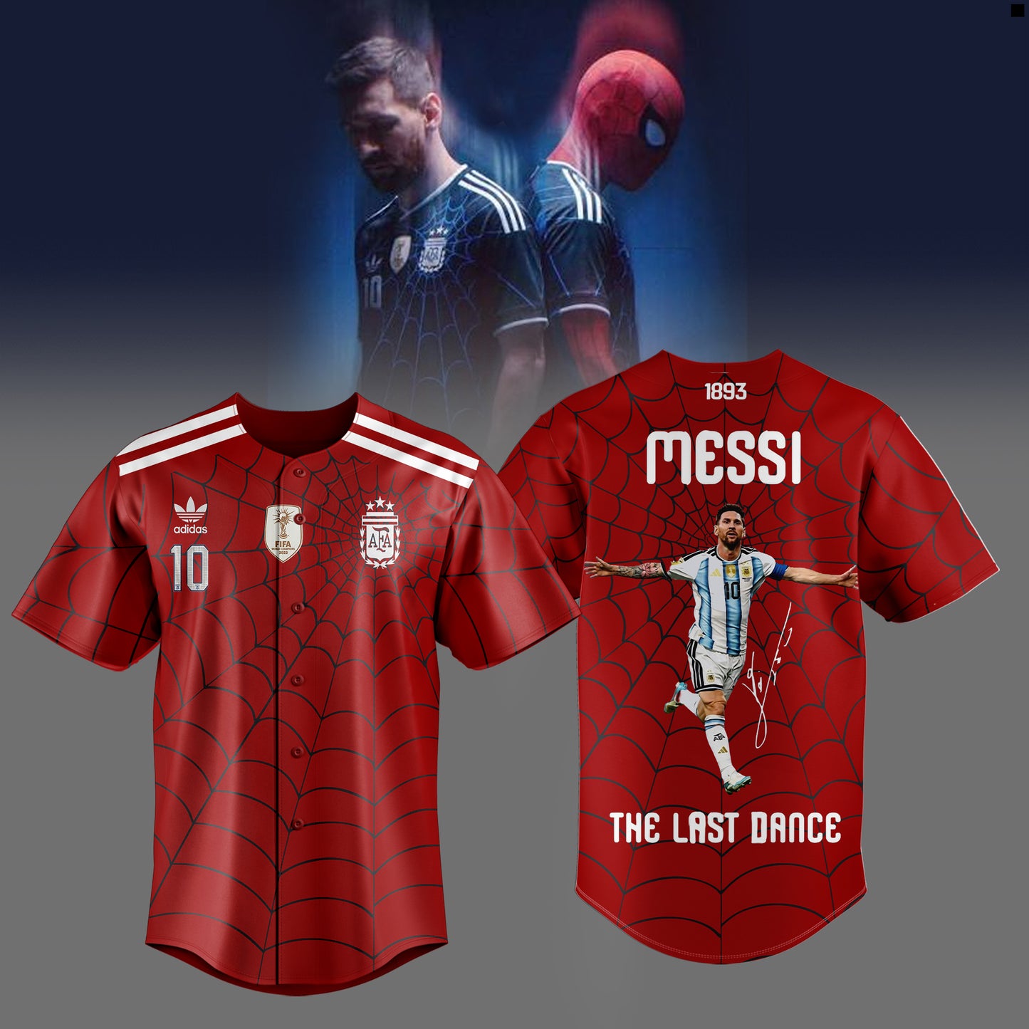Limited Edition Messi x Spider-Man Jersey