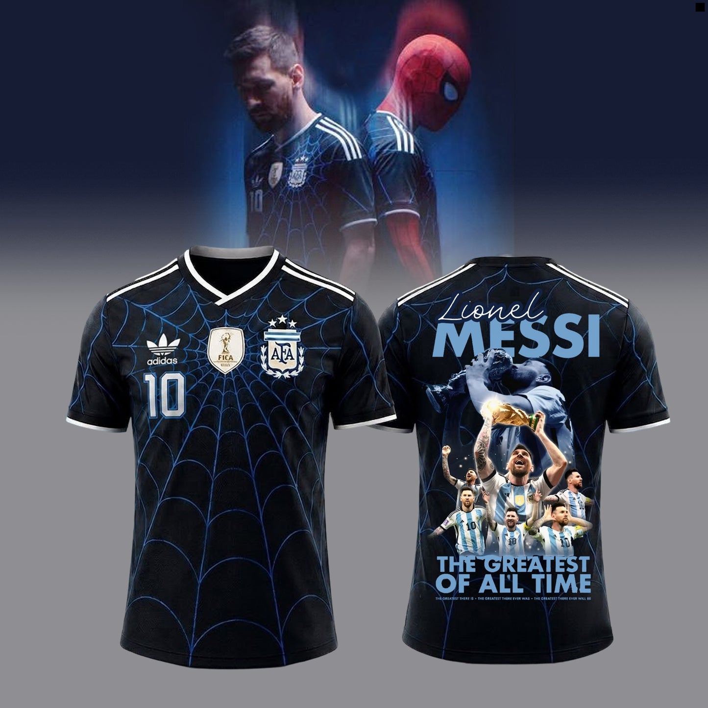 Limited Edition Messi x Spider-Man Jersey