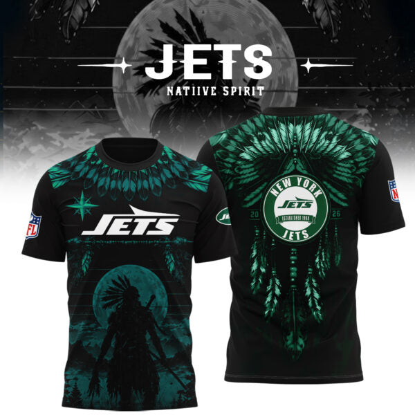 Limited Editon New York Jets Native Spirit Heritage 2026 Shirt