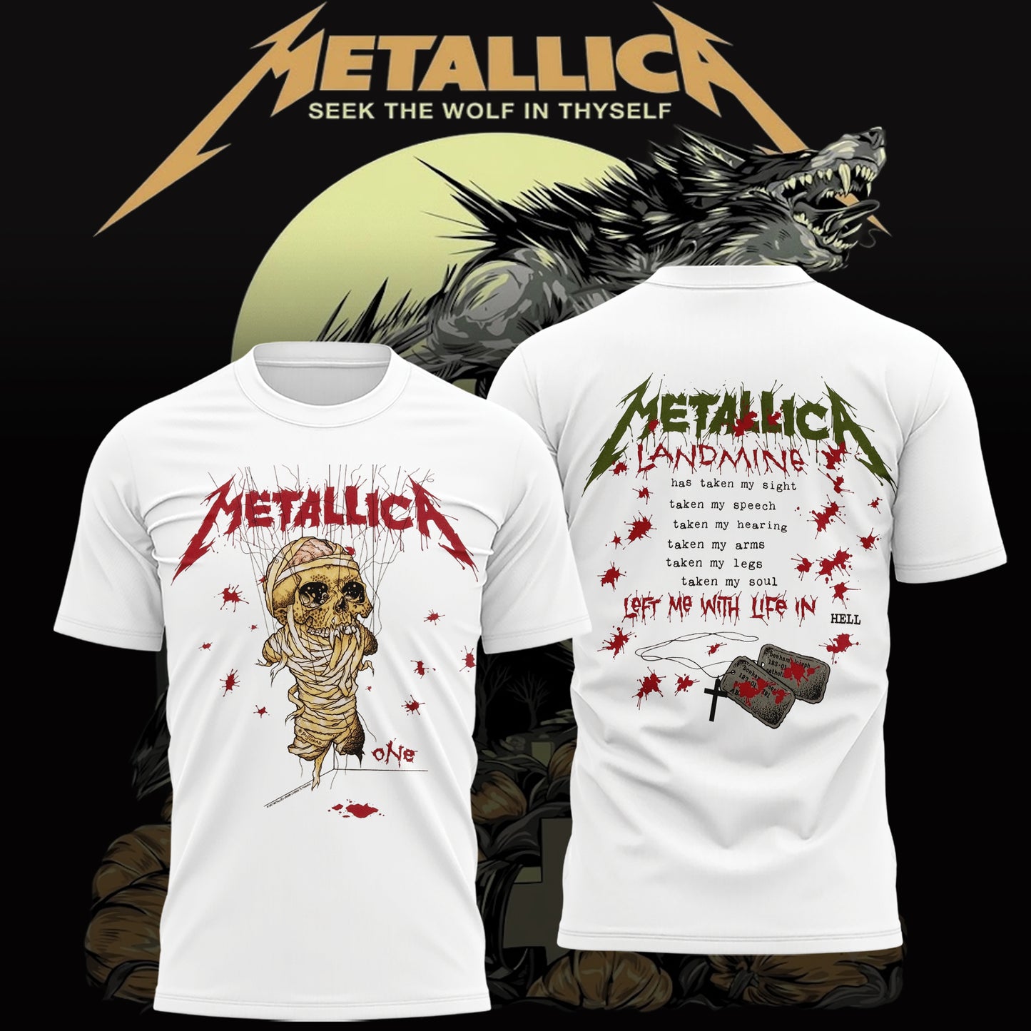 Limited Edition Metallica x Halloween 2026 Shirt