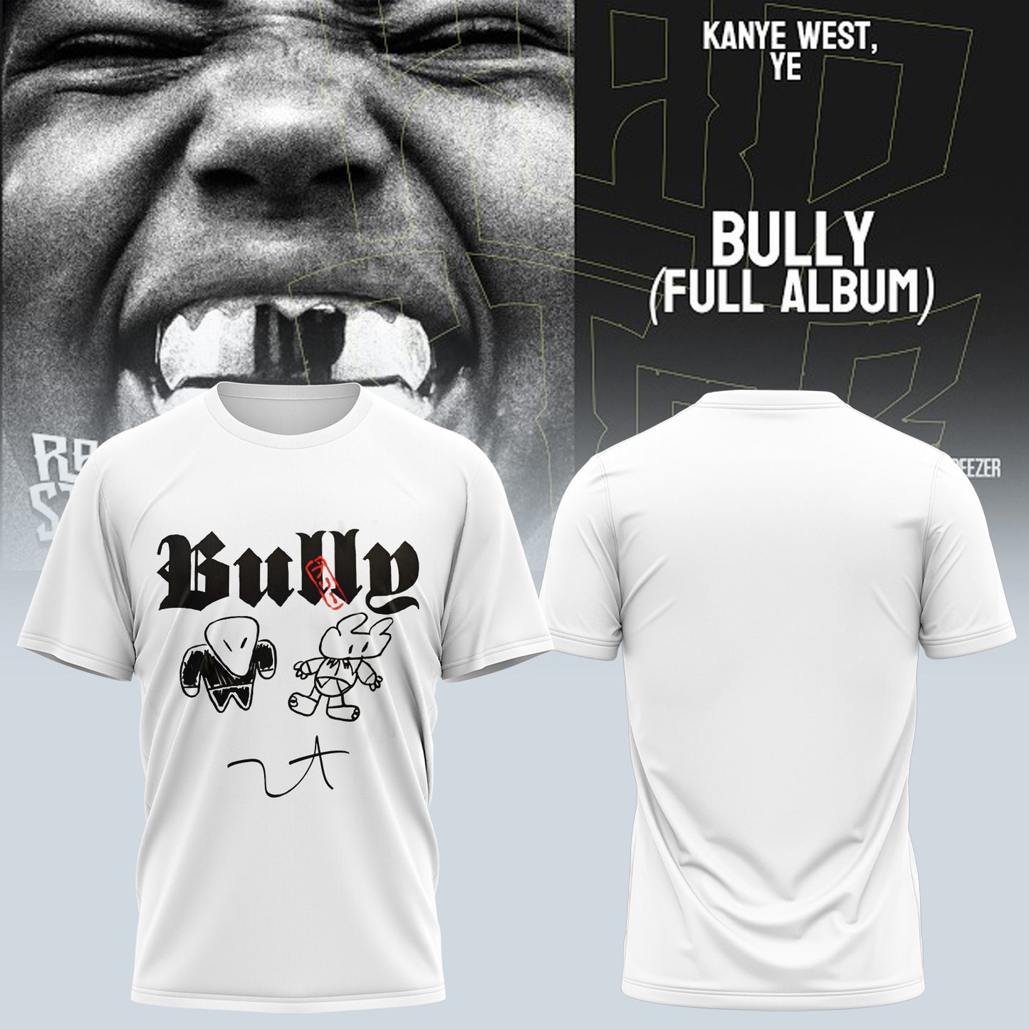 Ye 2026 tour TShirt