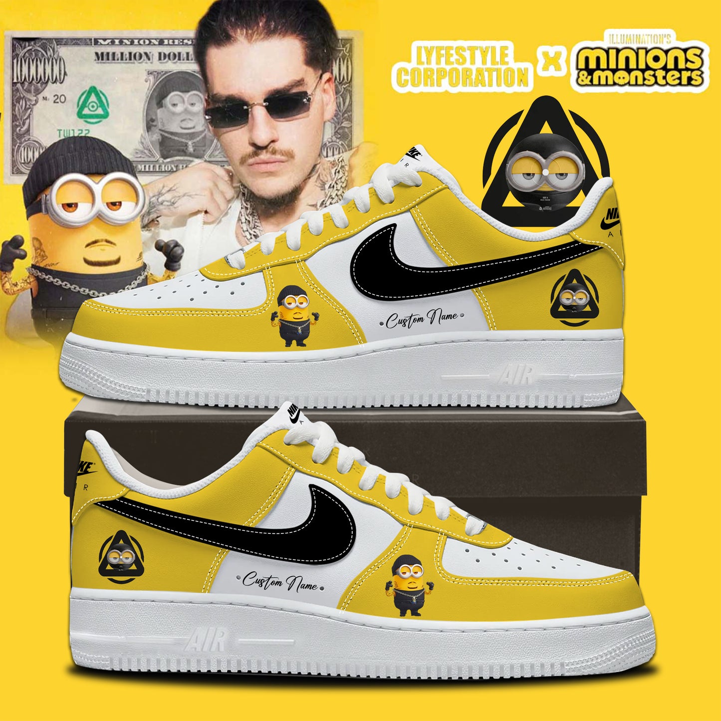 LYFESTYLE CORPORATION X MINIONS & MONSTERS Shoes 7