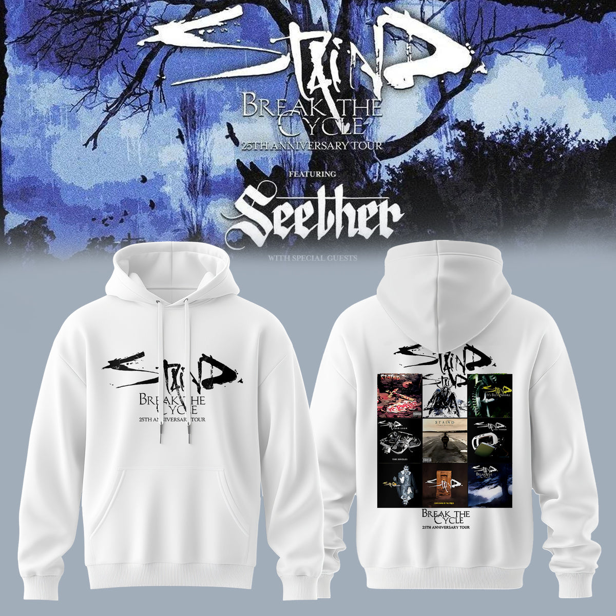 Break The Cycle 25th Anniversary Tour Limited Hoodie