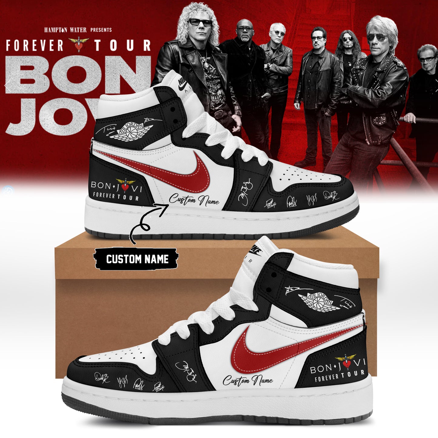 BON JOVI “Forever Tour” Signature Collection Limited Edition – Shoes 2