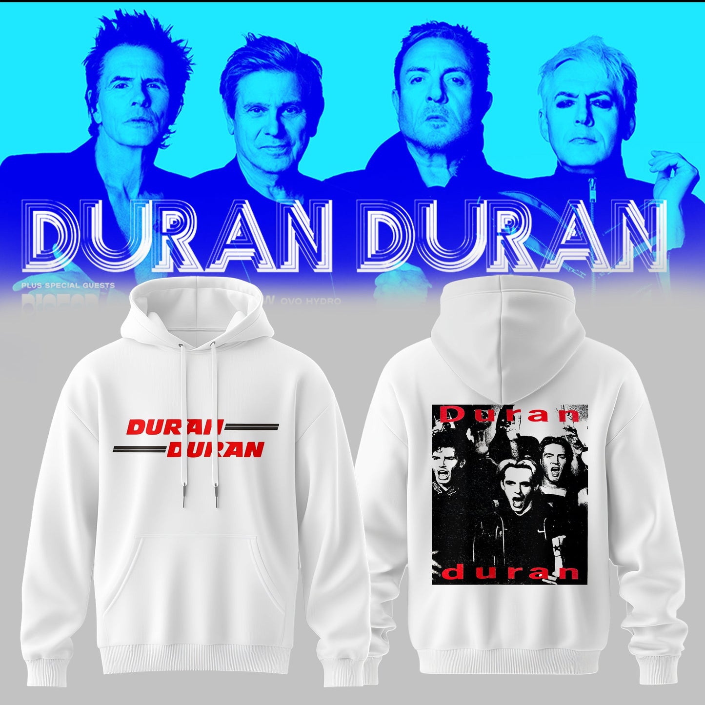 DURAN DURAN – UK & EU AUTUMN TOUR 2026 Limited Hoodie
