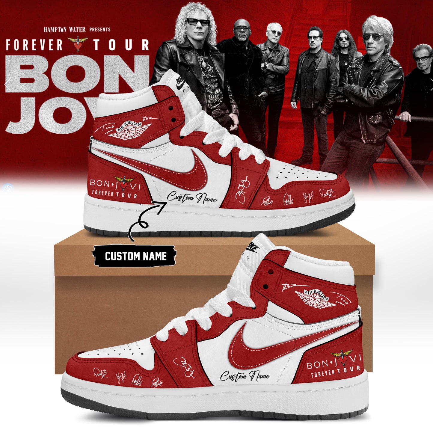 BON JOVI “Forever Tour” Signature Collection Limited Edition – Shoes 5