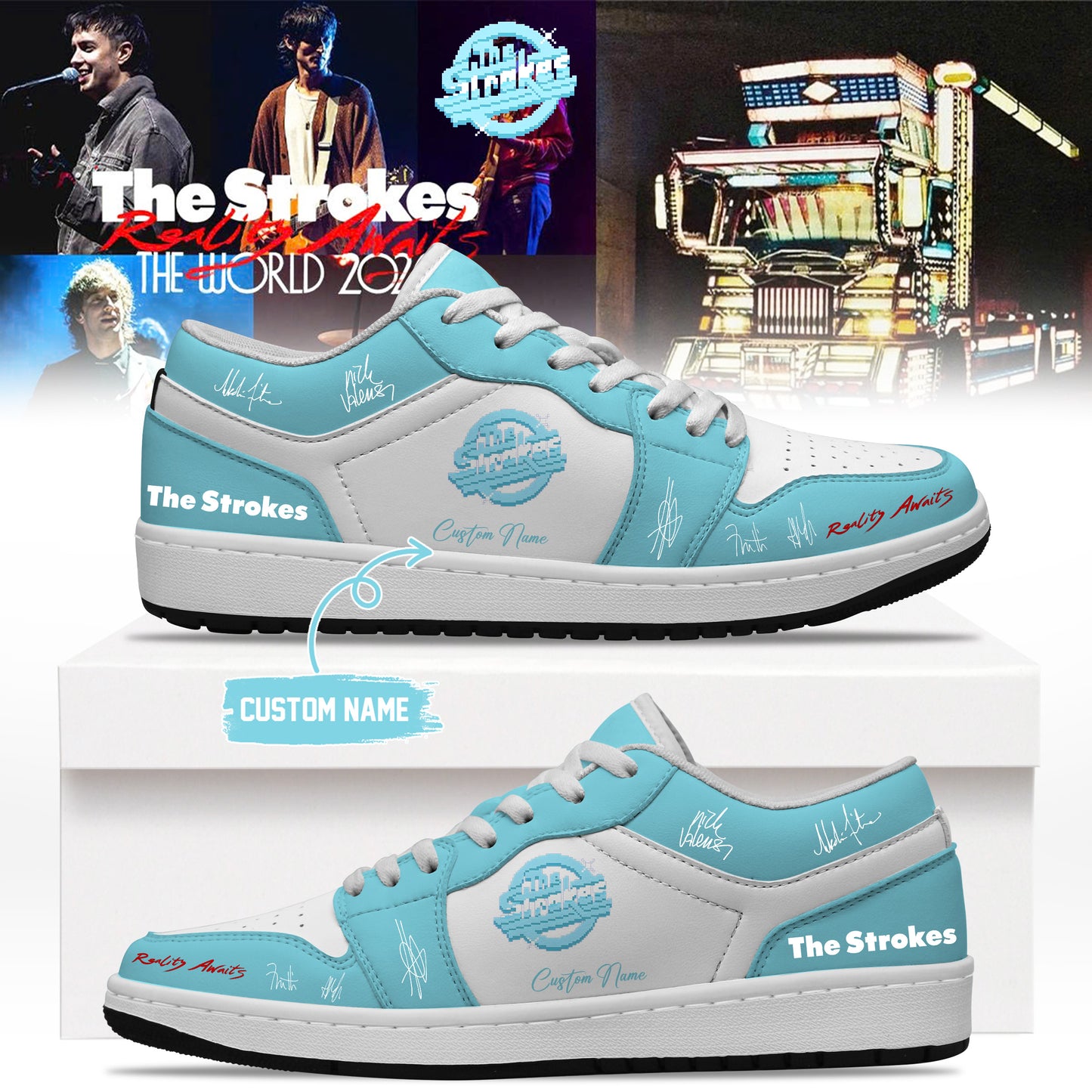 _The Strokes Reality Awaits World Tour 2026 Limited Edition Signature – Shoes 1-1
