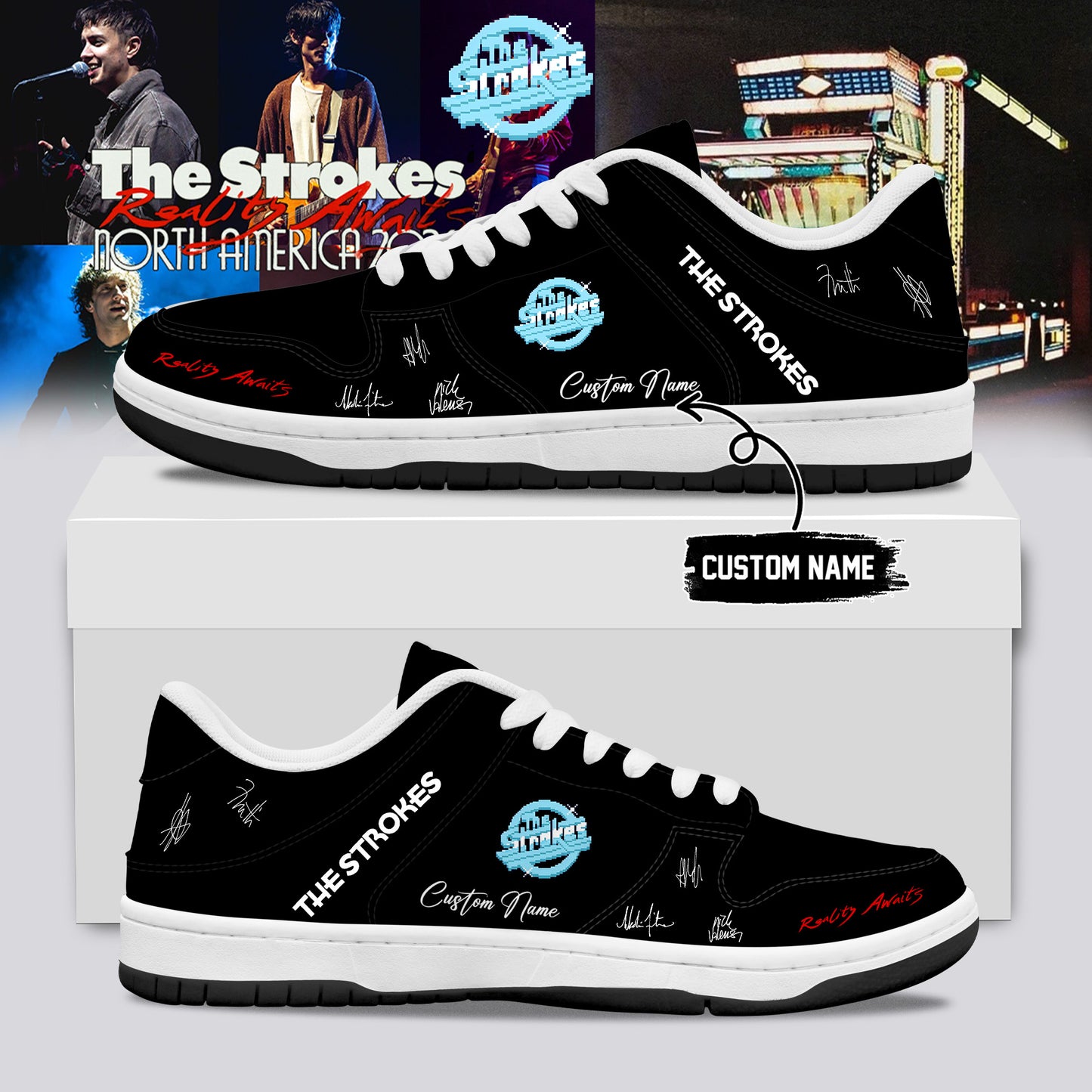 _The Strokes Reality Awaits World Tour 2026 Limited Edition Signature – Shoes 2-1