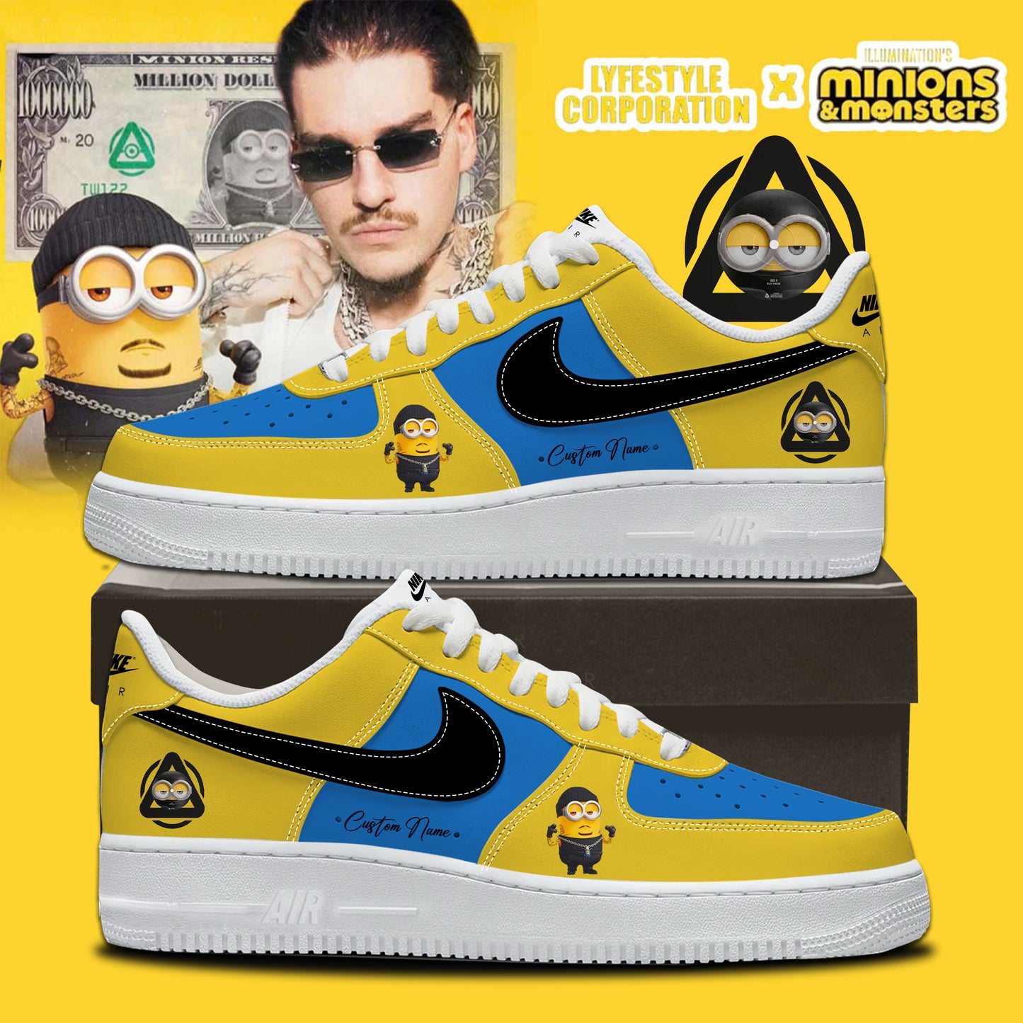 LYFESTYLE CORPORATION X MINIONS & MONSTERS Shoes 6