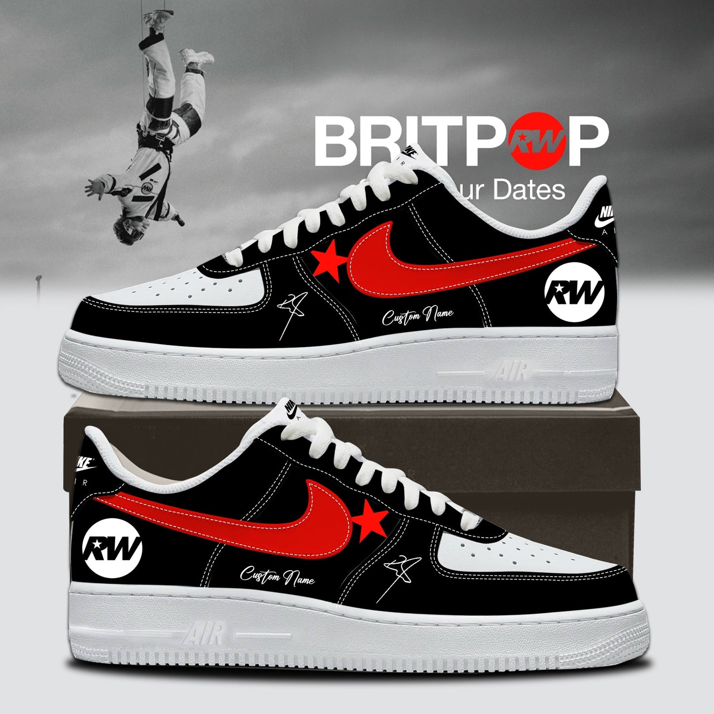 Robbie Williams BRITPOP World Tour Shoes