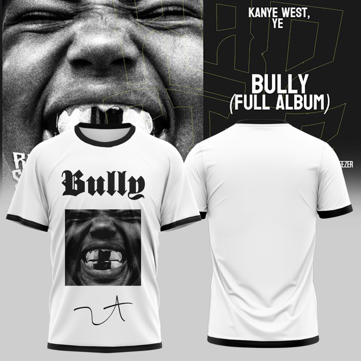 Ye 2026 tour TShirt