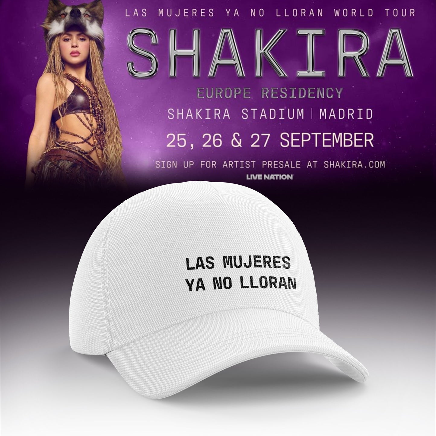 LAS MUJERES YA NO LLORAN Limited Cap – White