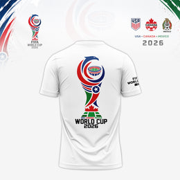 FIFA World Cup 2026 Mascots & Trophy Shirt – USA Canada Mexico Fan Tee