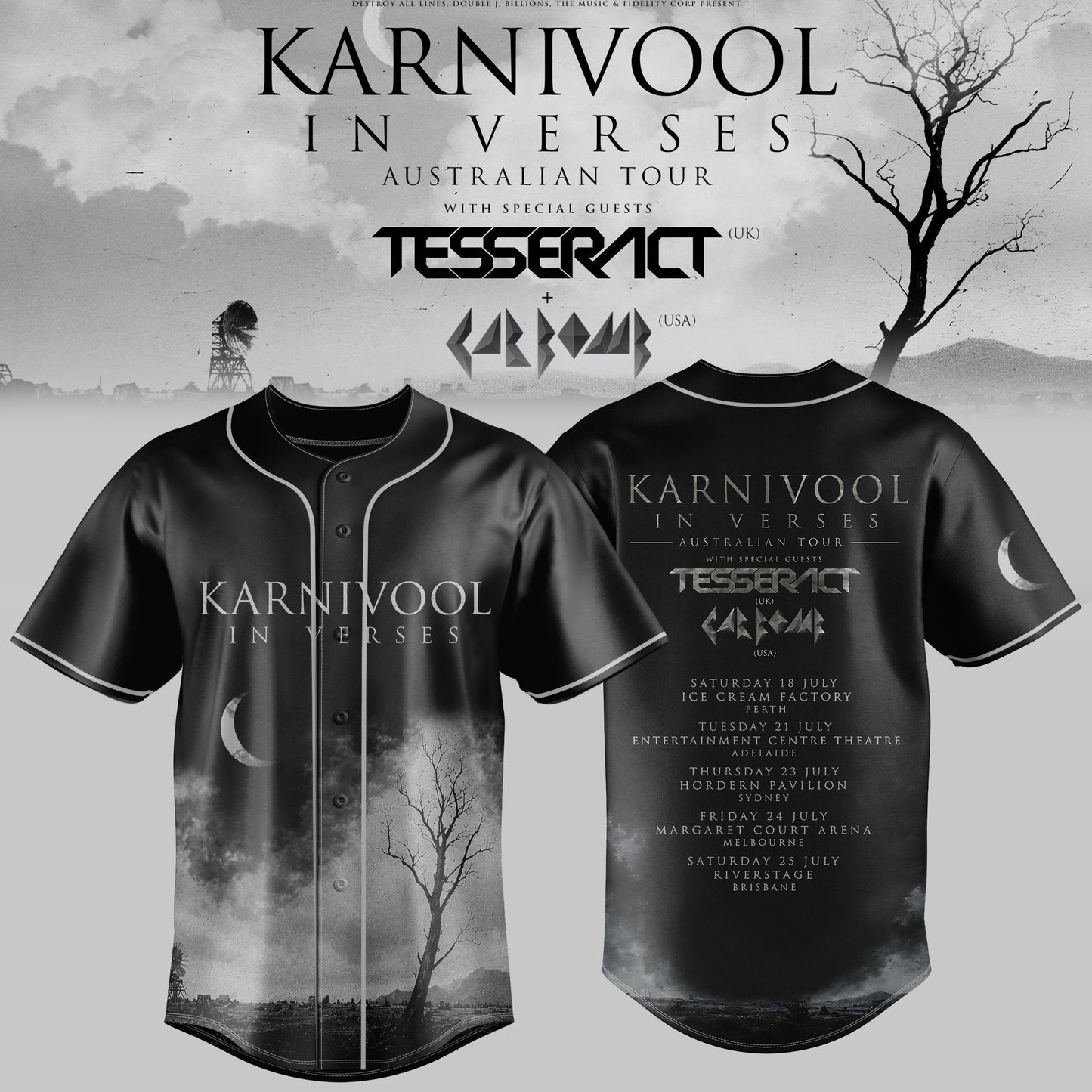 Inspired by the Karnivool “In Verses” Australian Tour 🌙
