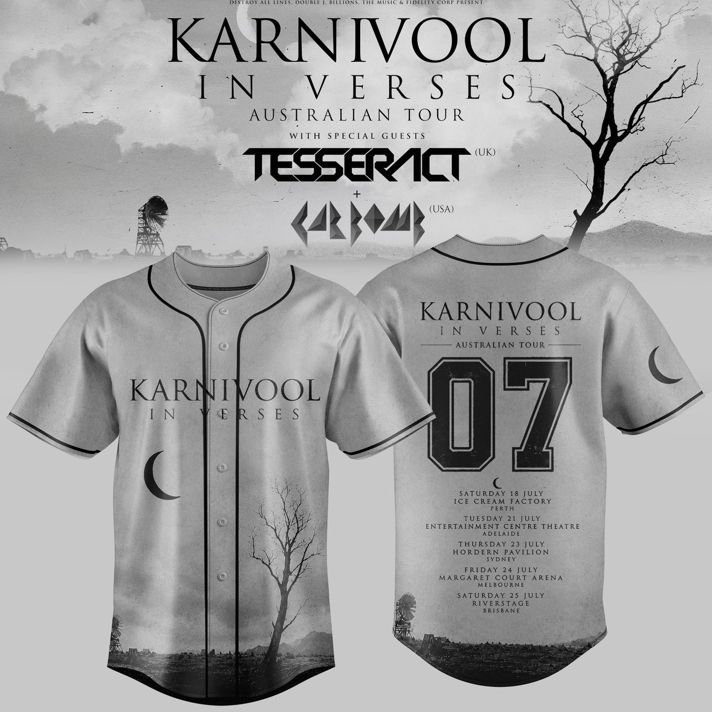 Inspired by the Karnivool “In Verses” Australian Tour 🌙