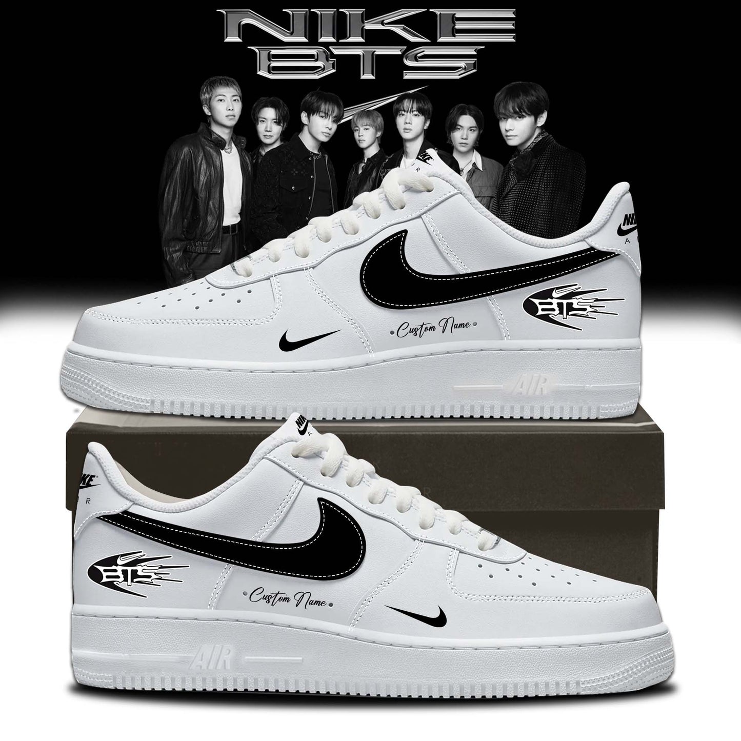 BTS Merch Collection Limited Edition Shoes 1