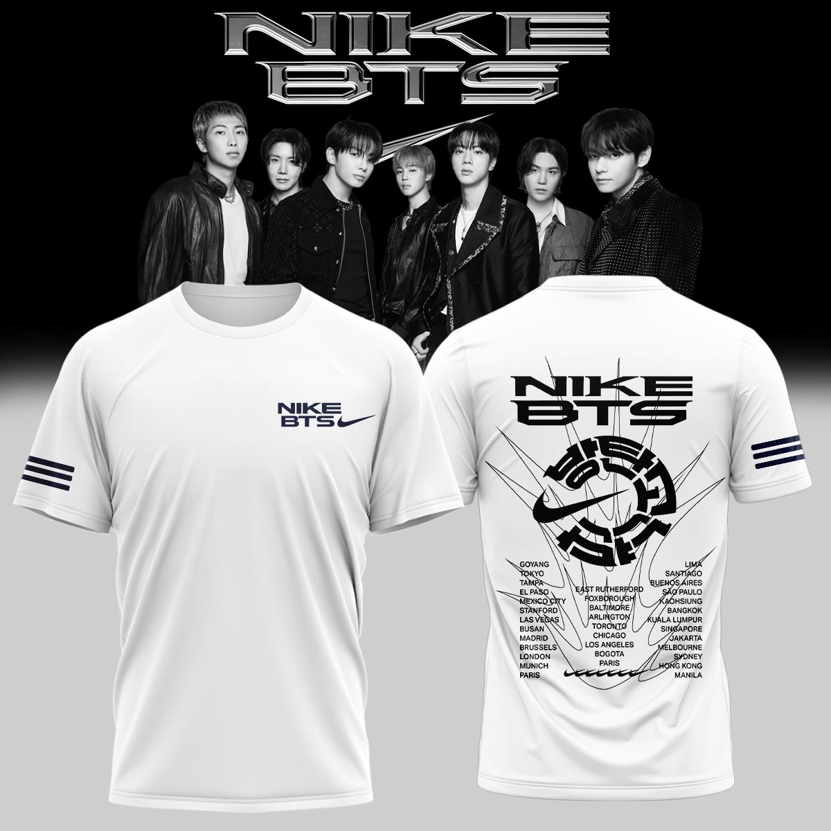 BTS Merch Collection Limited Edition T-Shirt