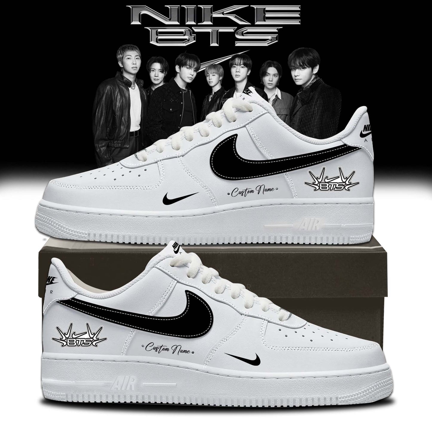 BTS Merch Collection Limited Edition Shoes 3
