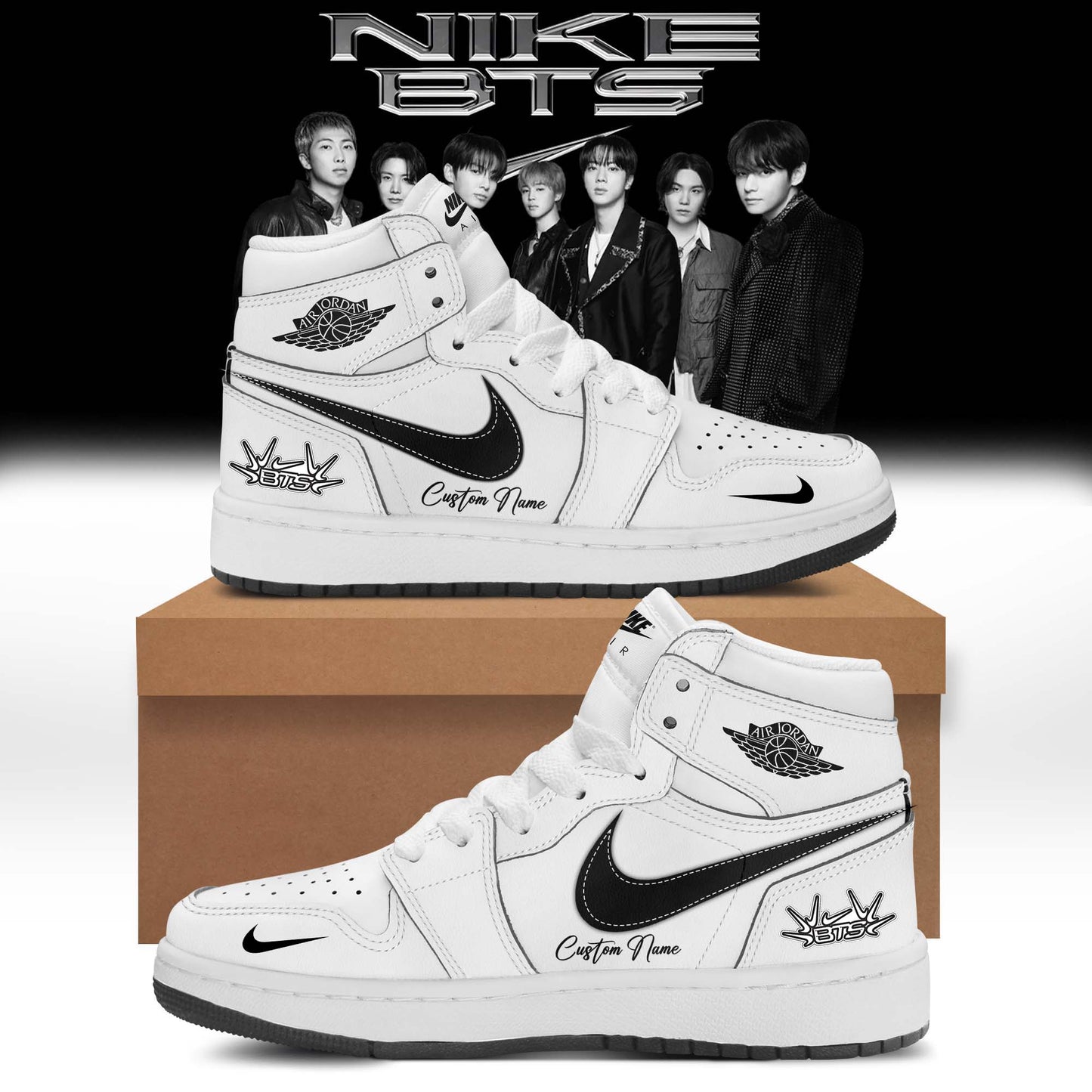 BTS Merch Collection Limited Edition Shoes 3