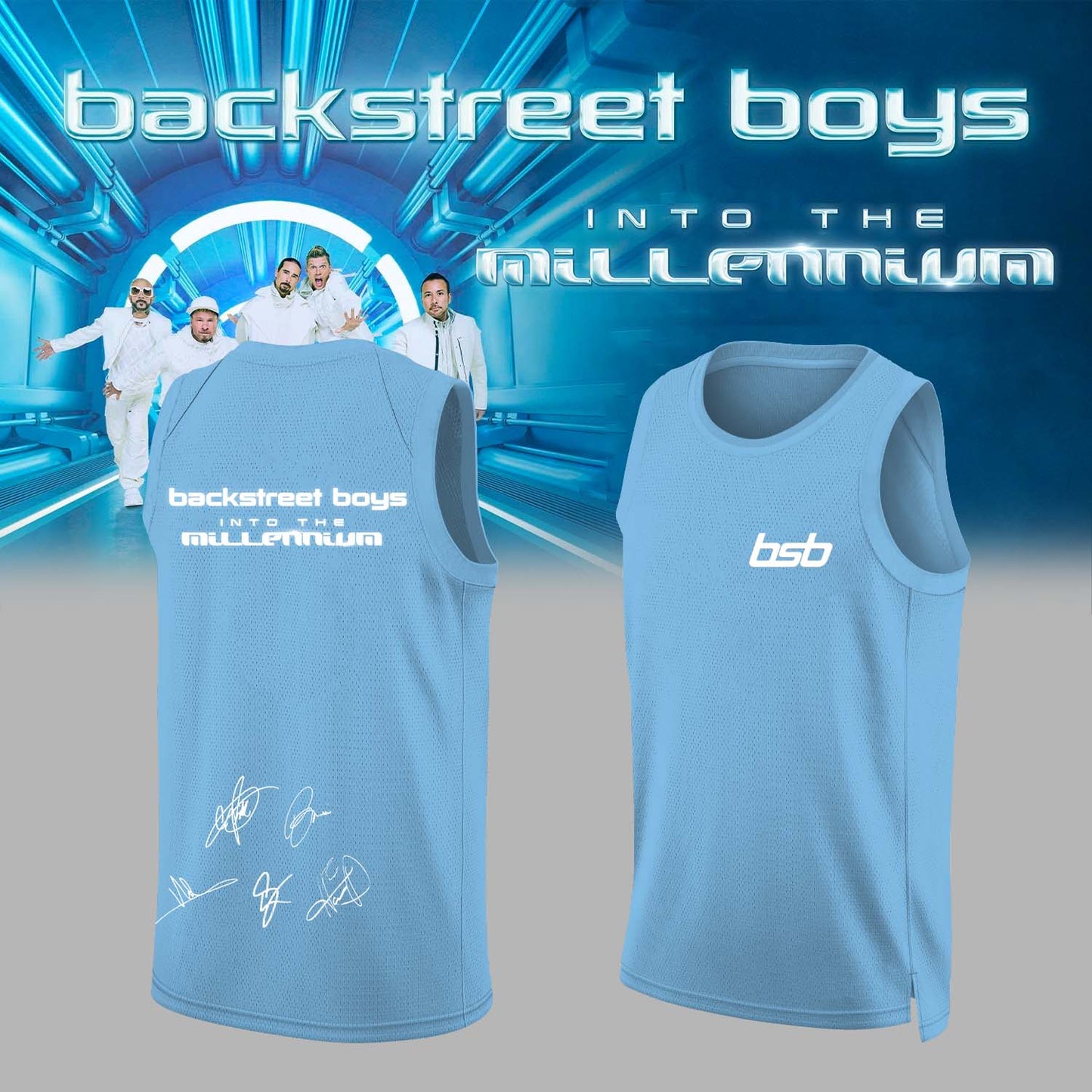 ,,Backstreet Boys ”Into The Millennium” Limited Edition Signature – Jersey