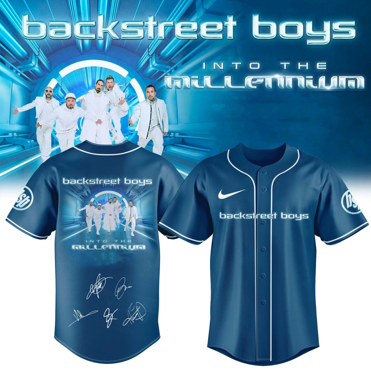,,Backstreet Boys ”Into The Millennium” Limited Edition Signature – Jersey