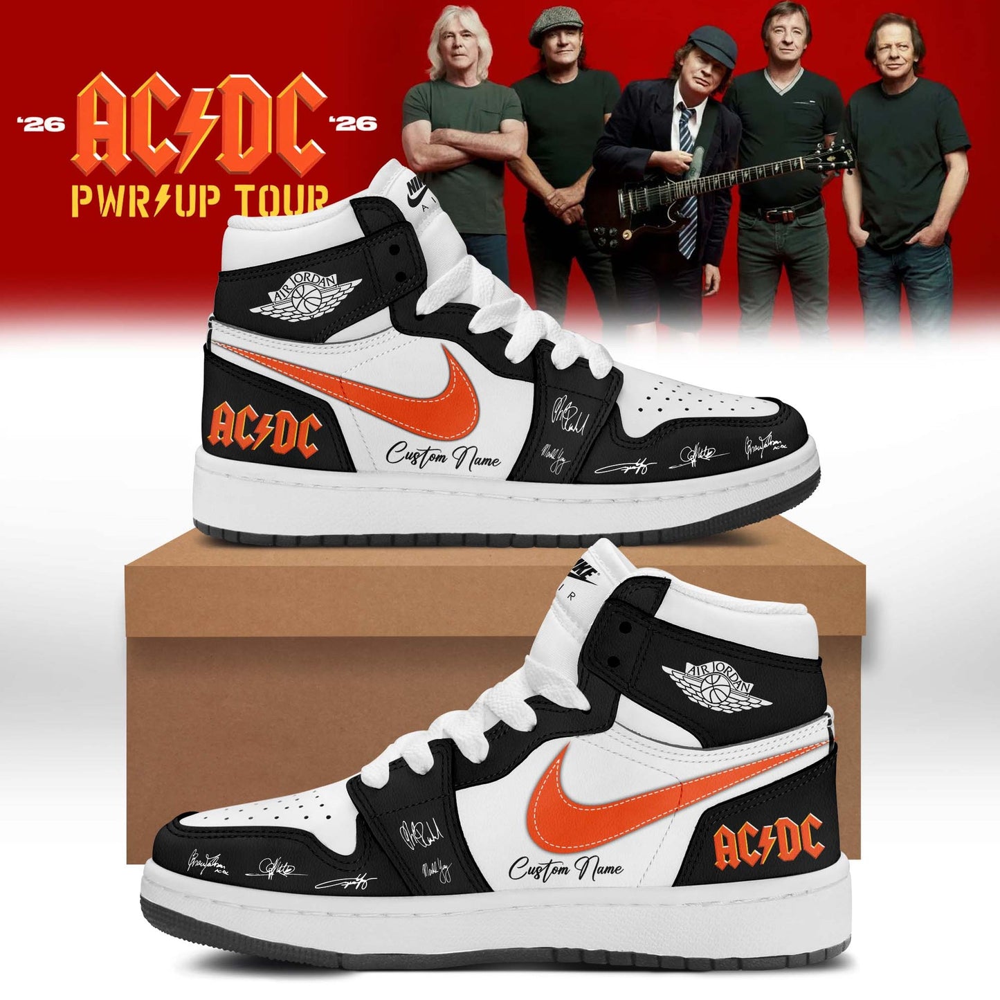 AC/DC ” Power Up Tour ” 2026 – Shoes