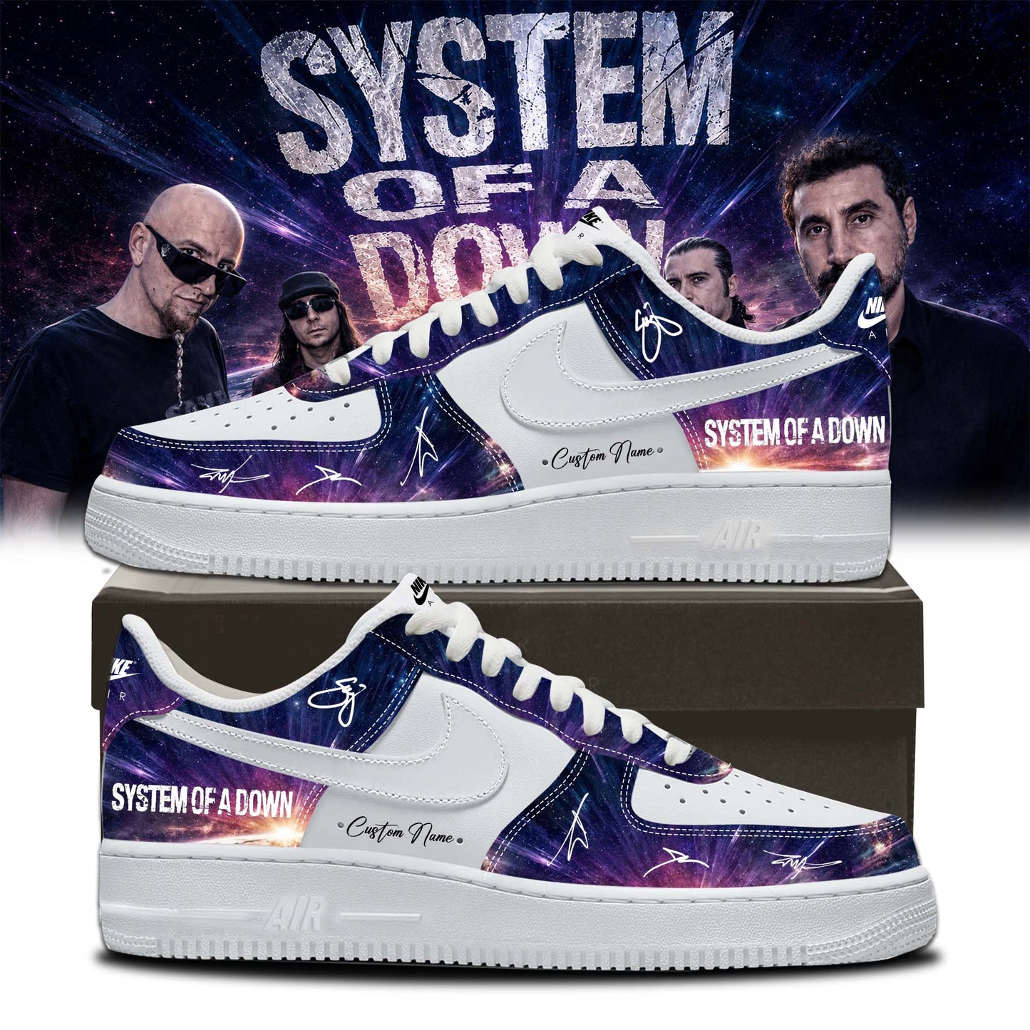 System of a Down “Europe / UK Stadium Tour 2026” Signature Limited Edition – Shoes